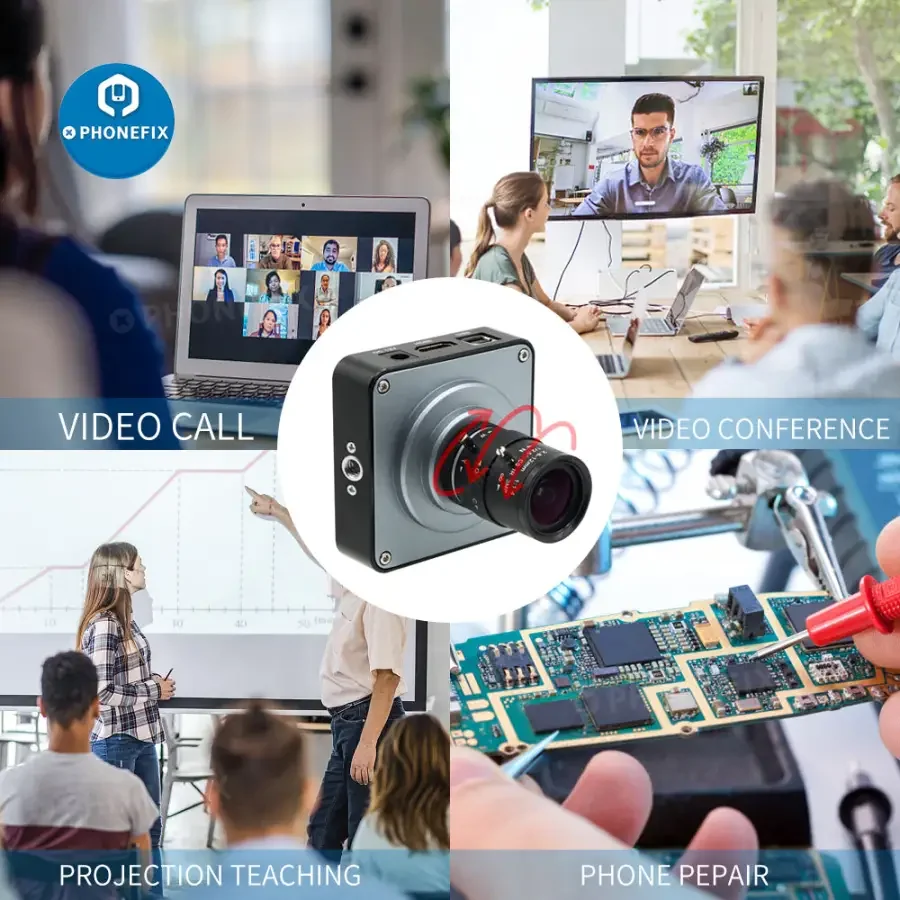 38MP HDMI 3800W Camera 2.8-12mm F1.4 Lens Industry Live Camera - Image 7