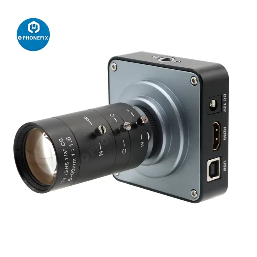 38MP HDMI 60FPS Industry Camera 6-60mm F1.6 Lens Live Digital Camera - Image 2