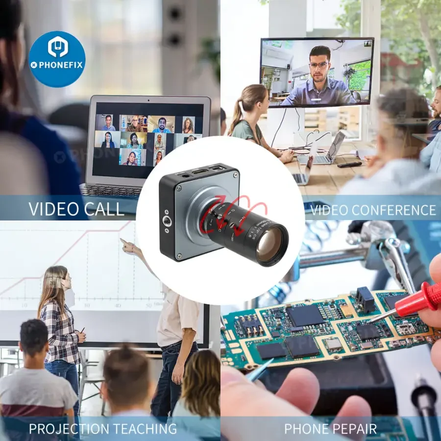 38MP HDMI 60FPS Industry Camera 6-60mm F1.6 Lens Live Digital Camera - Image 7