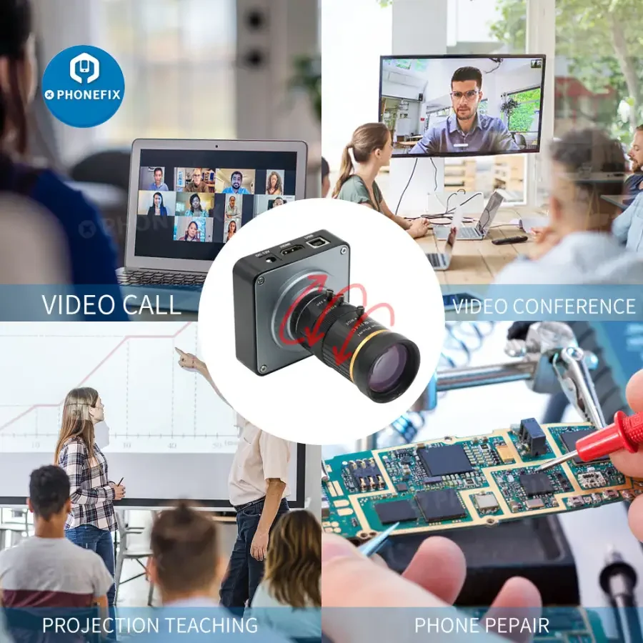 38MP HDMI USB 60FPS Camera 5.0-50mm F1.4 Lens Industry Live Camera - Image 7