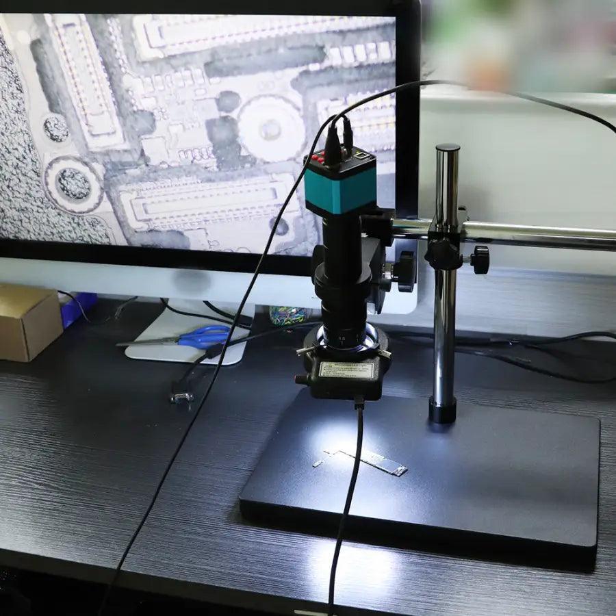 38MP HDMI USB Digital Video Microscope Video Camera for PCB Soldering - Image 14