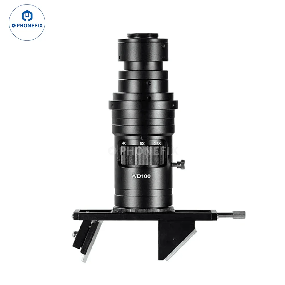 3D 0.7X-5X C-Mount Lens With HDMI 4K Microscope Camera - Image 2
