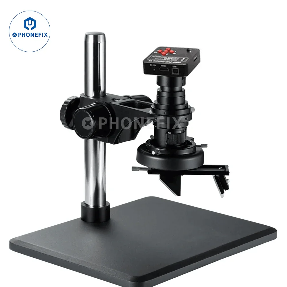 3D 0.7X-5X C-Mount Lens With HDMI 4K Microscope Camera - Image 7