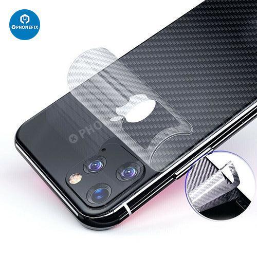 3D Back Protector Film Carbon Fiber Sticker For iPhone 8-15 Pro Max - Image 14