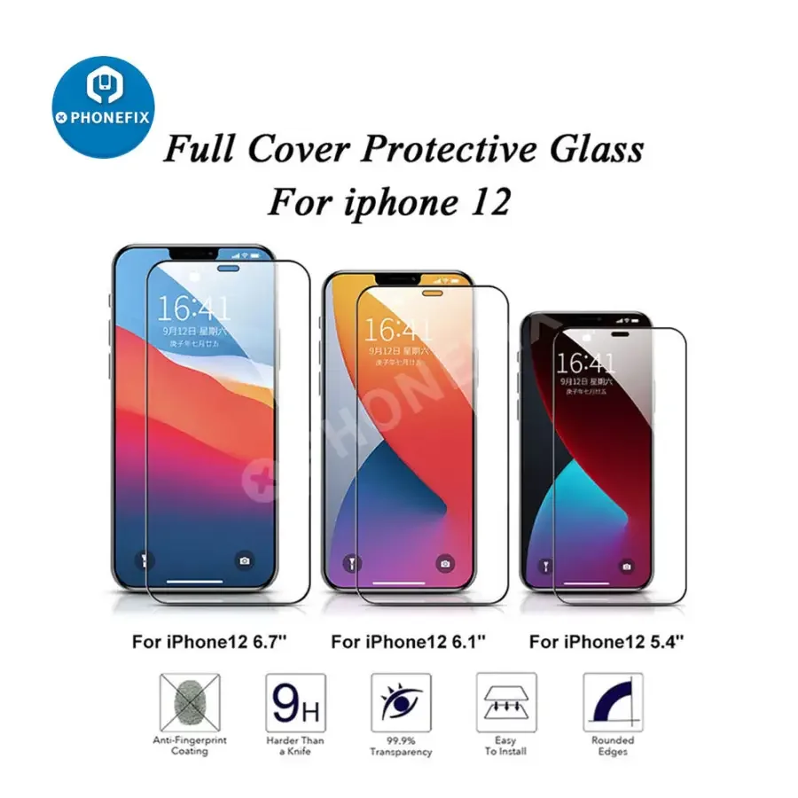 3D Full Cover Tempered Glass For iPhone 14 Pro 15 Pro max - Image 3