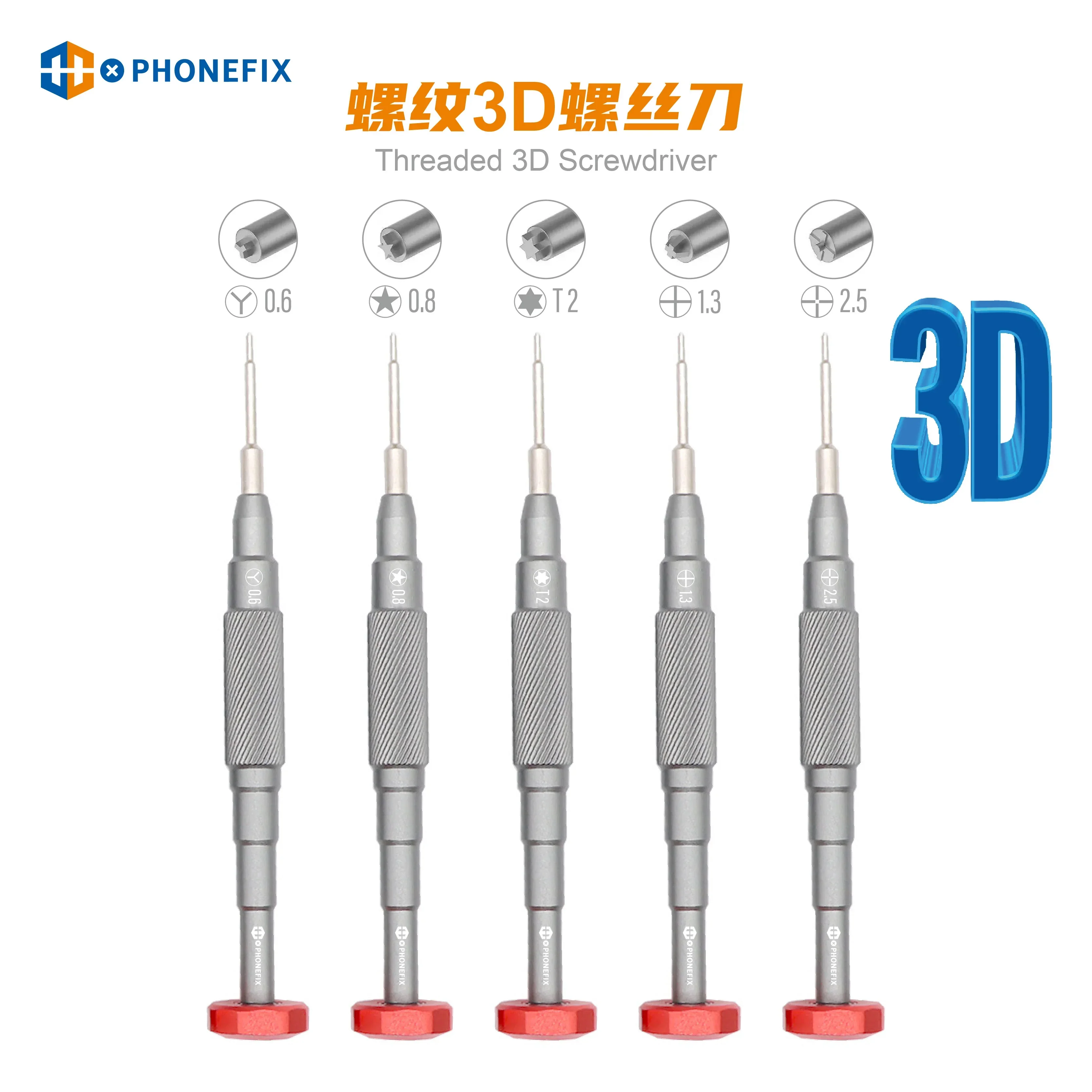 3D Precision Screwdriver Universal Hand Tool  For Phone Repair - Image 2