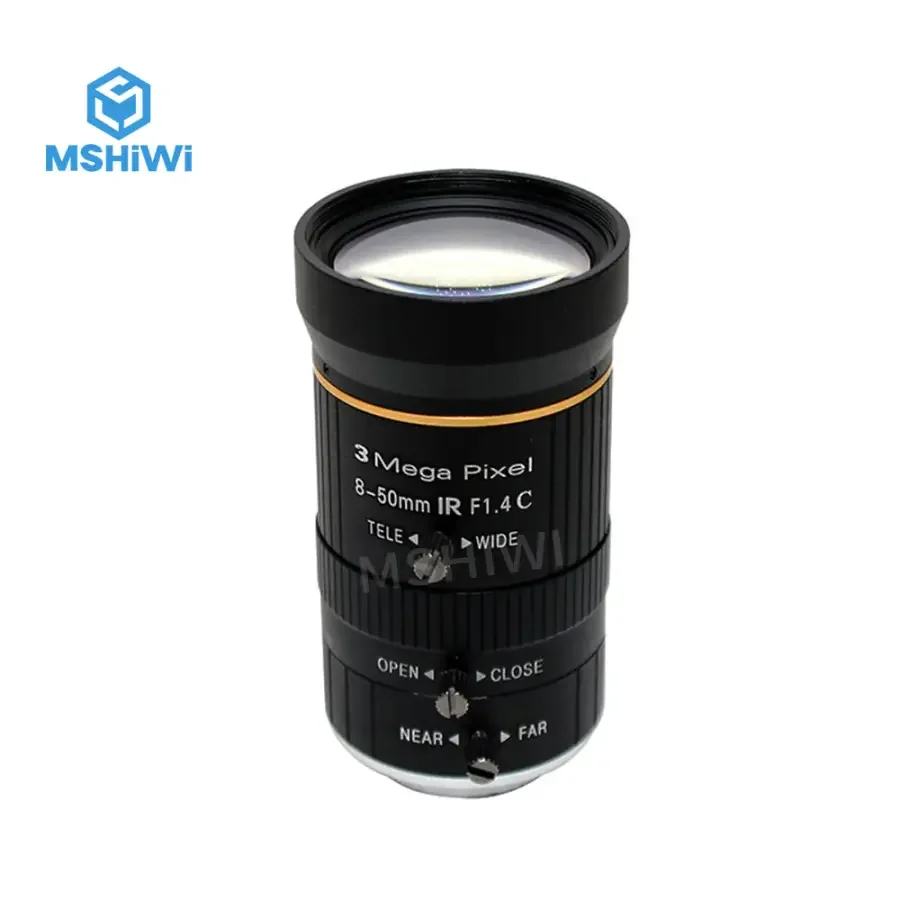 3M F1.4 Manual IRIS 8-50mm Varifocal 1/2.5" Machine Vision Lens - Image 2