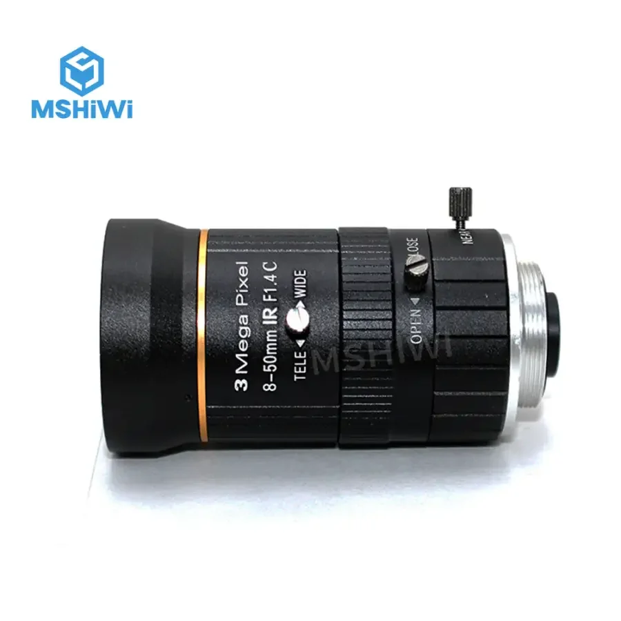 3M F1.4 Manual IRIS 8-50mm Varifocal 1/2.5" Machine Vision Lens - Image 4
