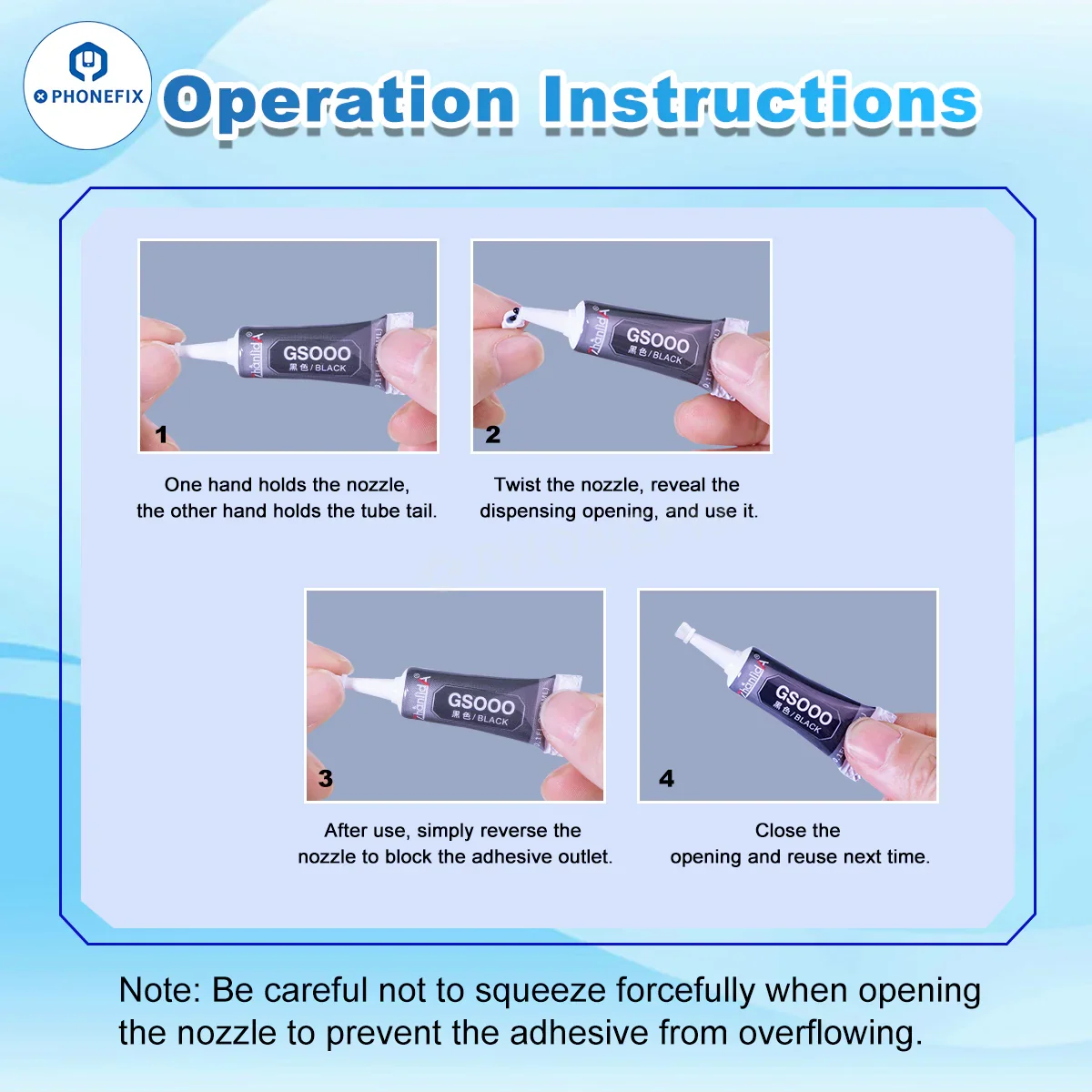 3ML Portable Strong Adhesive Cell Phone Repairs Professional Glue - Image 11