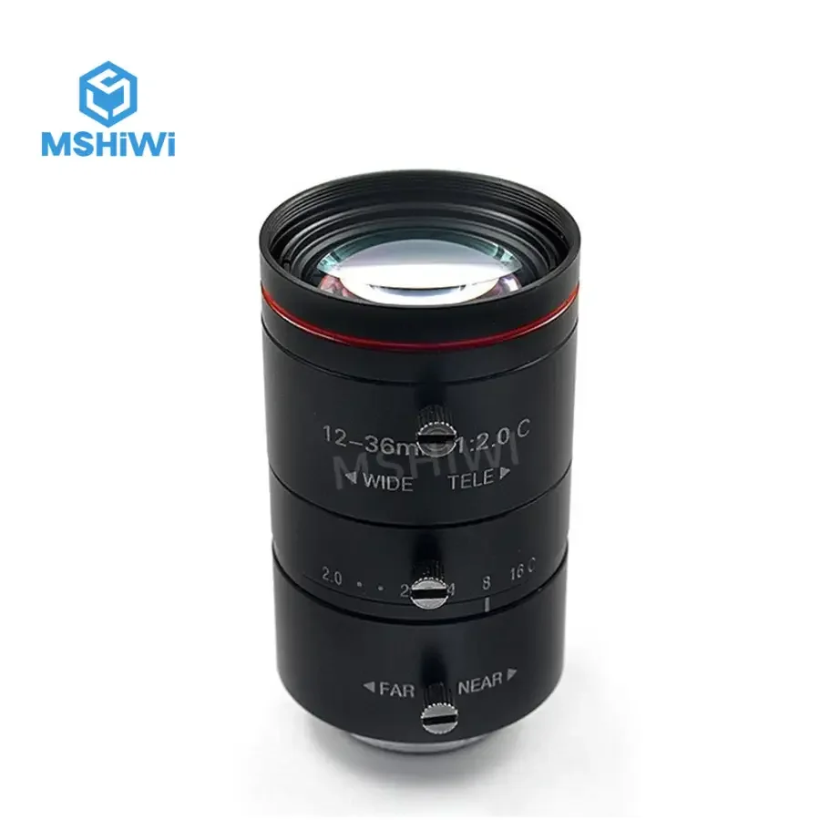 3MP 12-36mm Prime Lens F2 C Mount FOV H33.67-11.22° 1/1.8" Lenses - Image 2