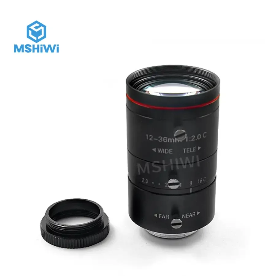 3MP 12-36mm Prime Lens F2 C Mount FOV H33.67-11.22° 1/1.8" Lenses - Image 7