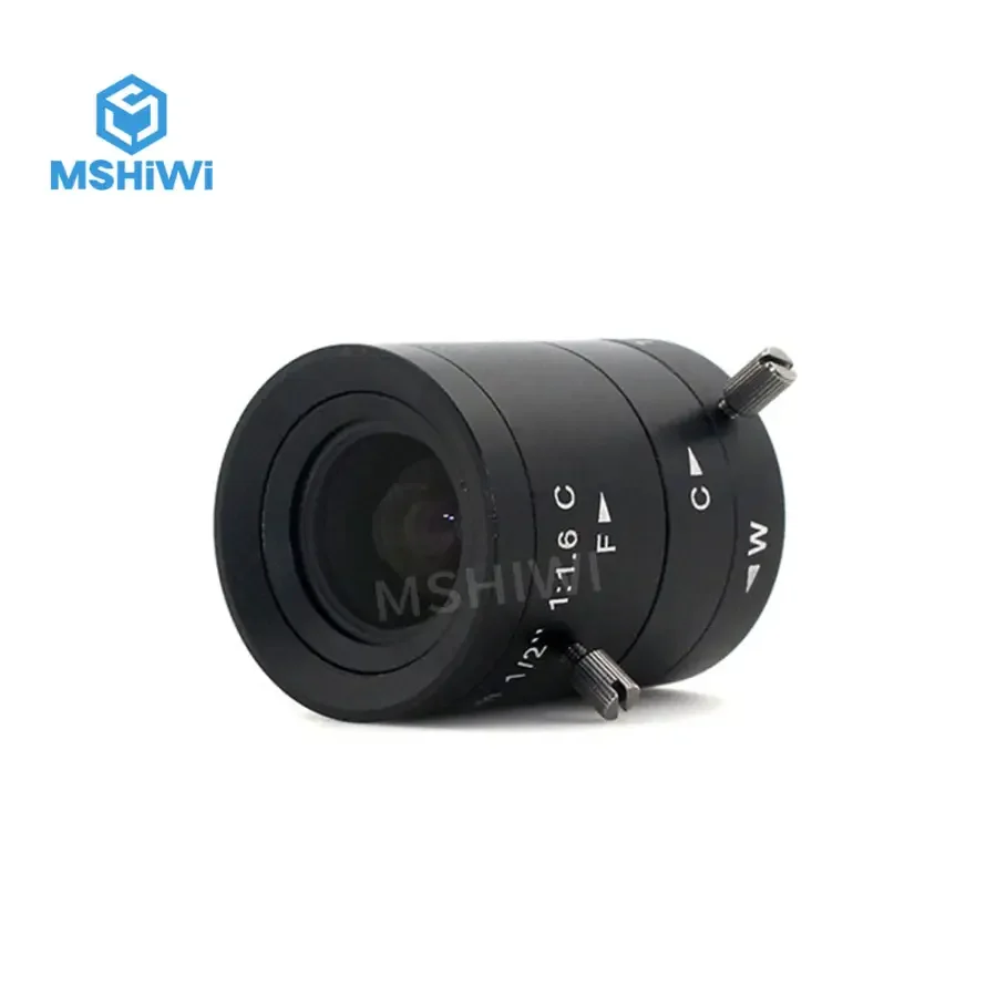 3MP 6-12mm Varifocal Len Aperture F1.6 C-Mount For 1/1.2" Sensor - Image 3
