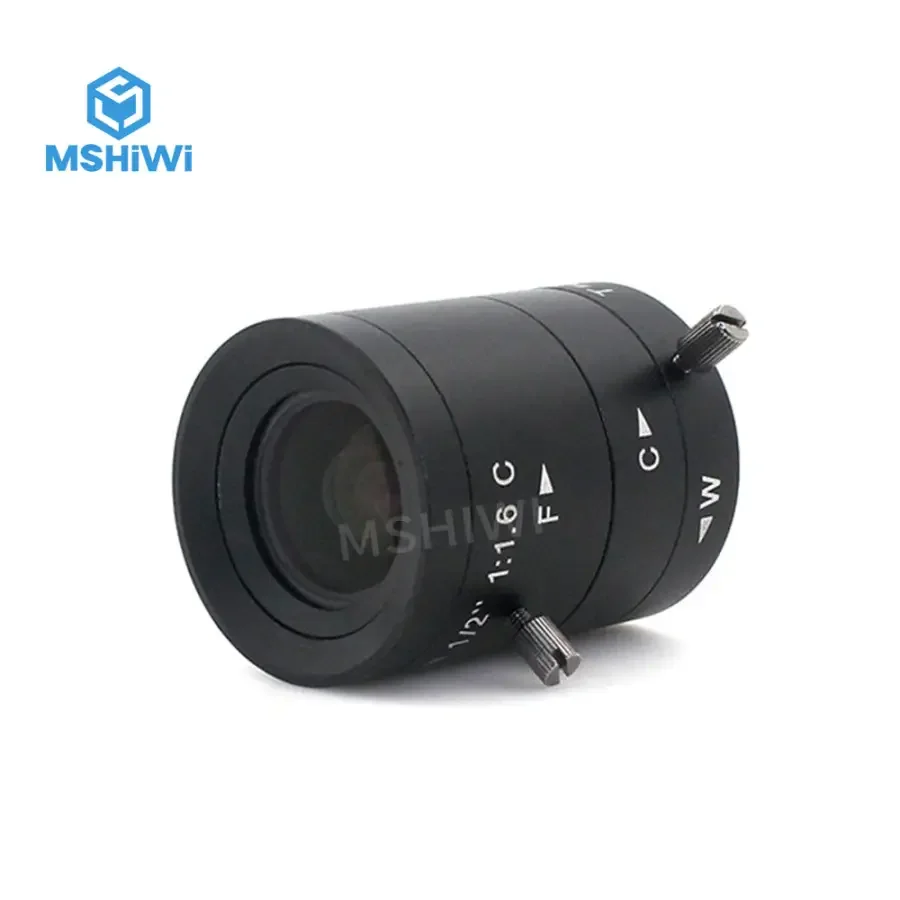 3MP 6-12mm Varifocal Len Aperture F1.6 C-Mount For 1/1.2" Sensor - Image 4