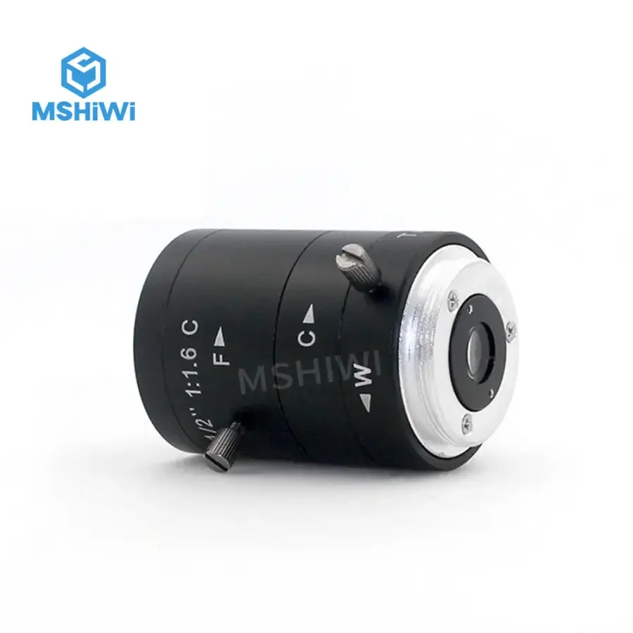 3MP 6-12mm Varifocal Len Aperture F1.6 C-Mount For 1/1.2" Sensor - Image 5