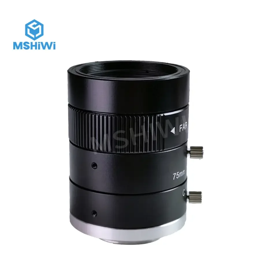 3MP 75mm Manual Iris C-mount F2.8 Aperture 2/3" Industrial FA Lens - Image 6