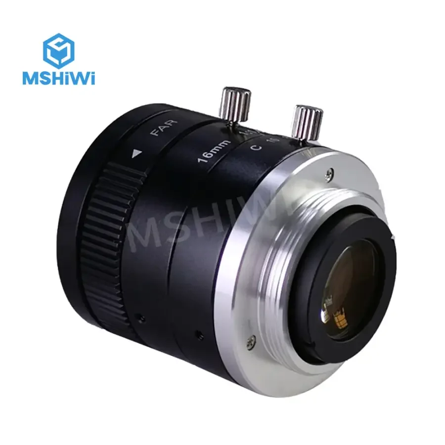 3MP C-mount 16mm-35mm Prime Lens 2/3" F1.4 Manual Iris Industrial Lens - Image 2