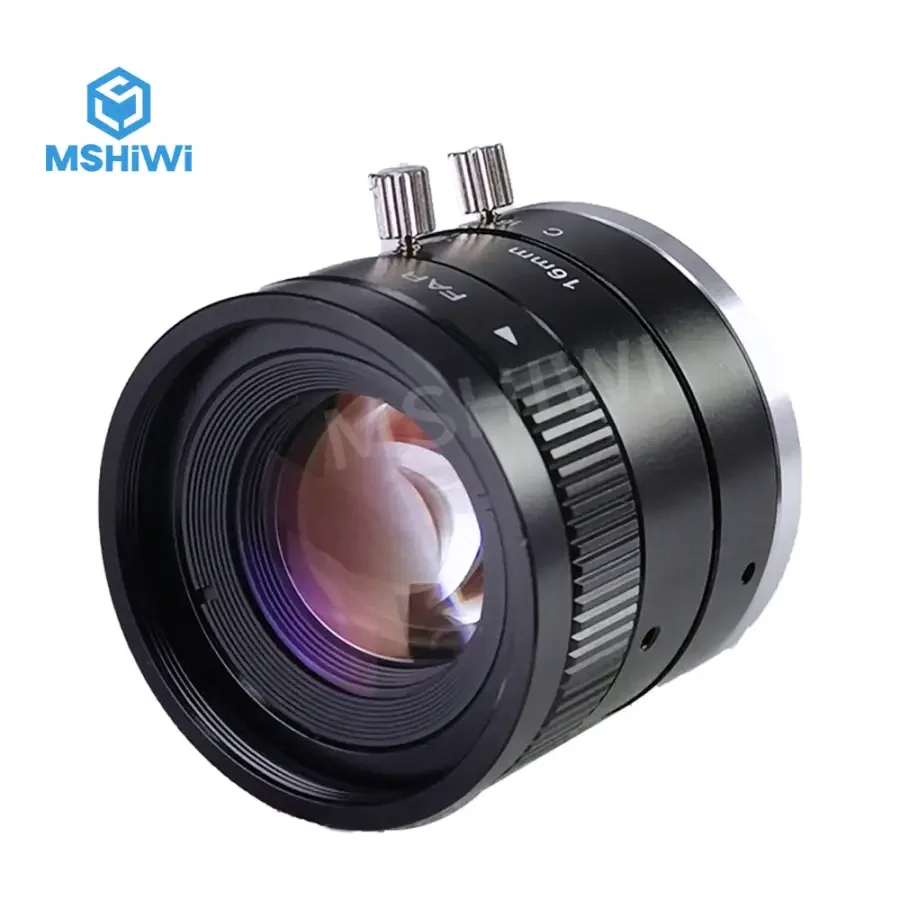 3MP C-mount 16mm-35mm Prime Lens 2/3" F1.4 Manual Iris Industrial Lens - Image 4