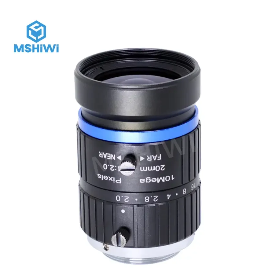 3MP C-mount 20mm Prime Lens 1" F2.0 Manual Iris Industrial Lens - Image 4