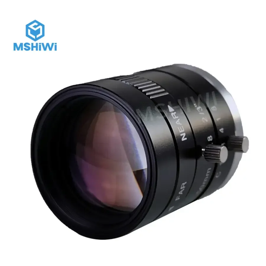 3MP C-mount 50mm Prime Lens 2/3" F1.8 Manual Iris Machine Vision Lens - Image 3