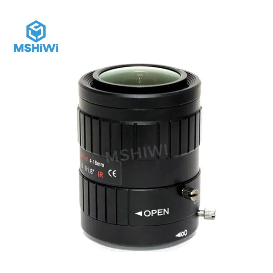 3MP Varifocal 4-18mm 1/1.8 inch Lens F1.6 C Mount Industrial Lens - Image 4