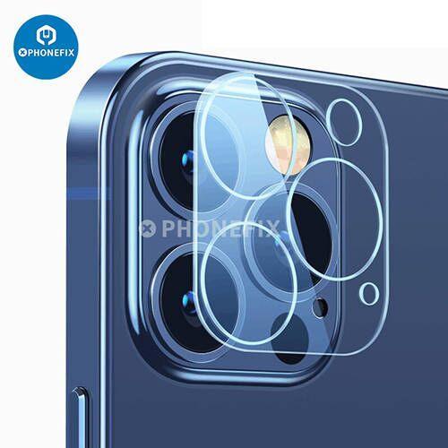 3Pcs Full Cover Camera Lens Protector on For iPhone 6S- 14 Pro Max - Image 2