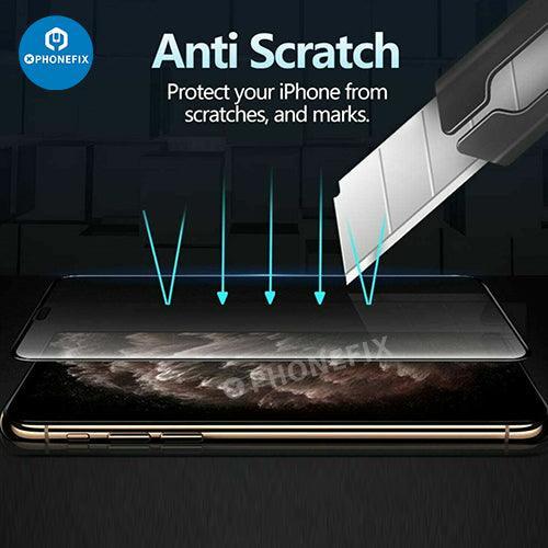3PCS Full Coverage Tempered Glass Protector For iPhone X-15 Pro Max - Image 4