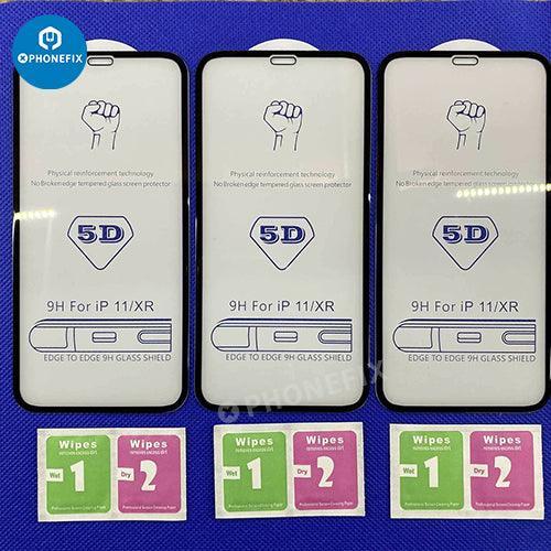 3PCS Full Coverage Tempered Glass Protector For iPhone X-15 Pro Max - Image 7