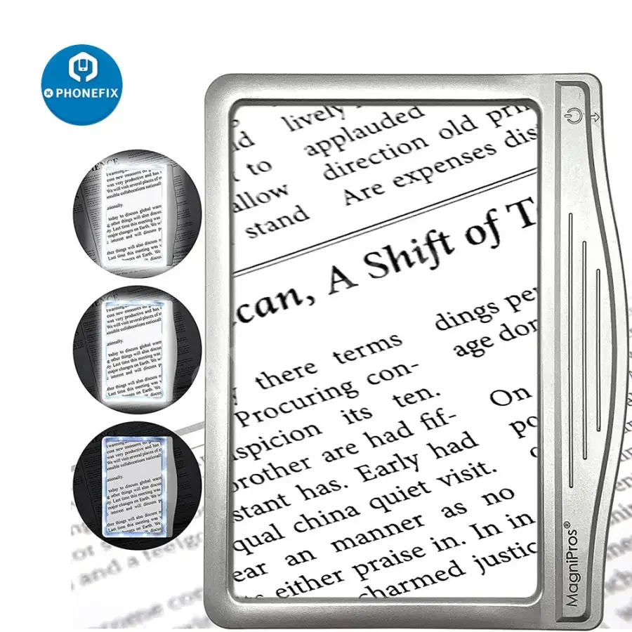 3X Ultra Bright LED Page Magnifier With Light For Reading/ Soldering Tool - Image 8