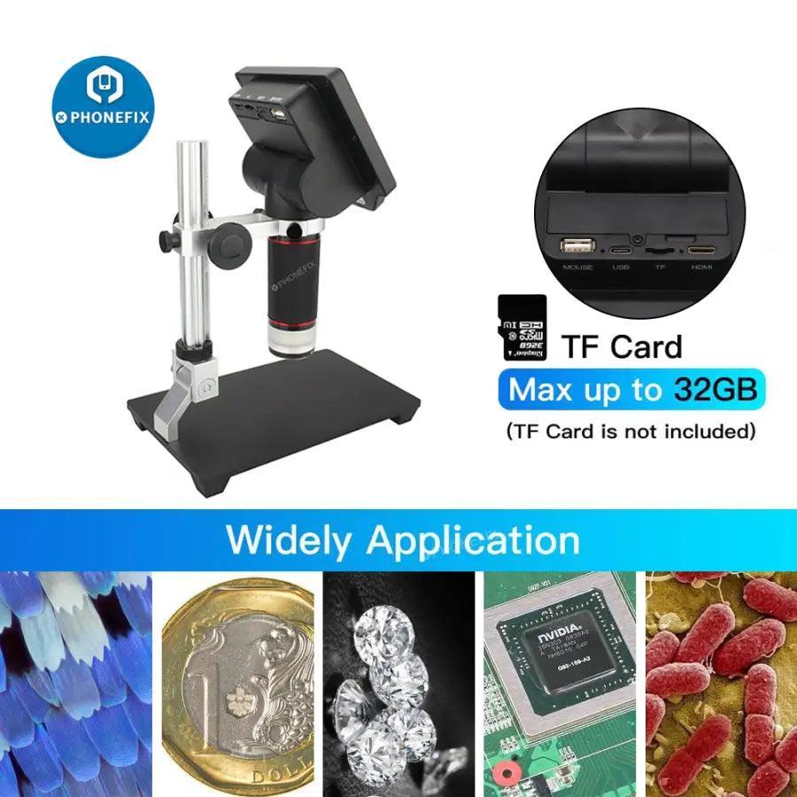 4.3 inch LCD Digital USB Microscope For PCB Soldering Repair - Image 11