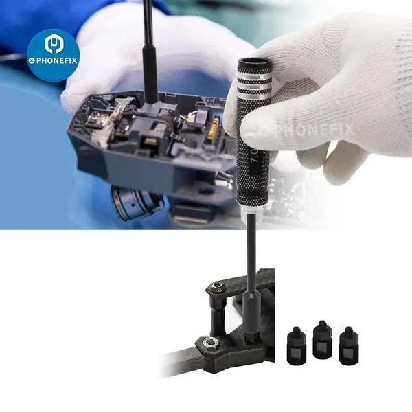 4/5.5/7/8mm Hex Driver Set Hexagonal Head Socket Screwdrivers Toolkit - Image 2