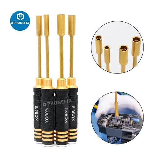 4/5.5/7/8mm Hex Driver Set Hexagonal Head Socket Screwdrivers Toolkit - Image 9