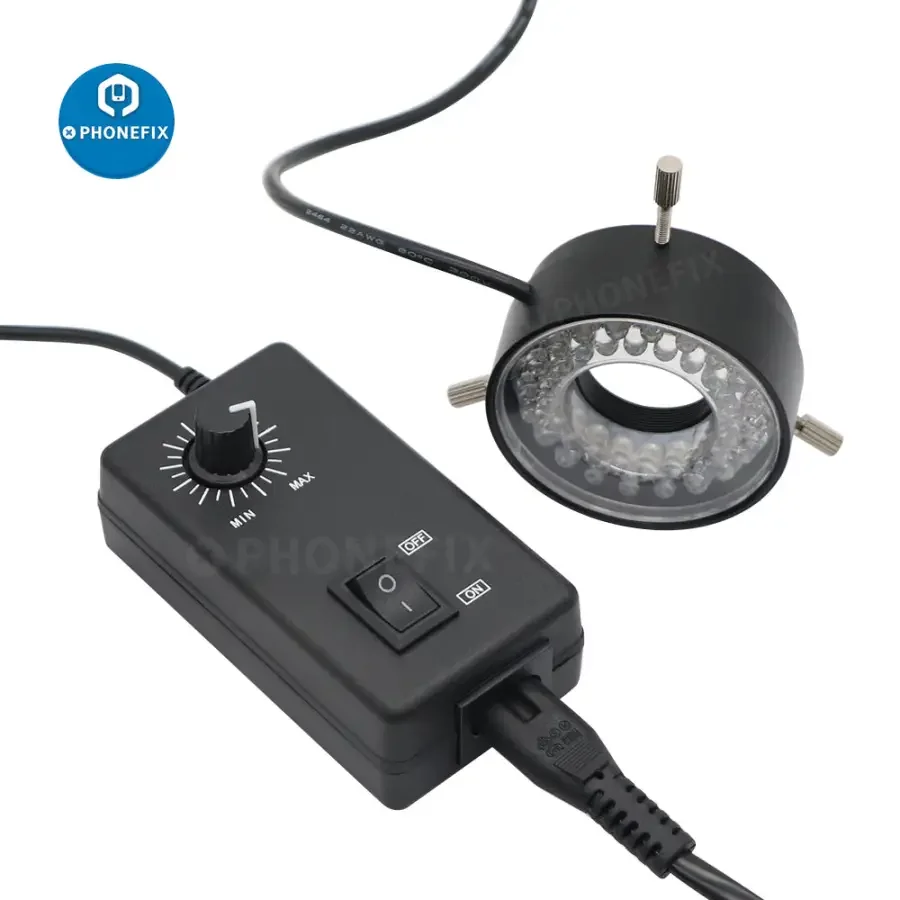 40 LED Ring Light Illuminator Microscope Lamp With Adjustable Adapter - Image 2