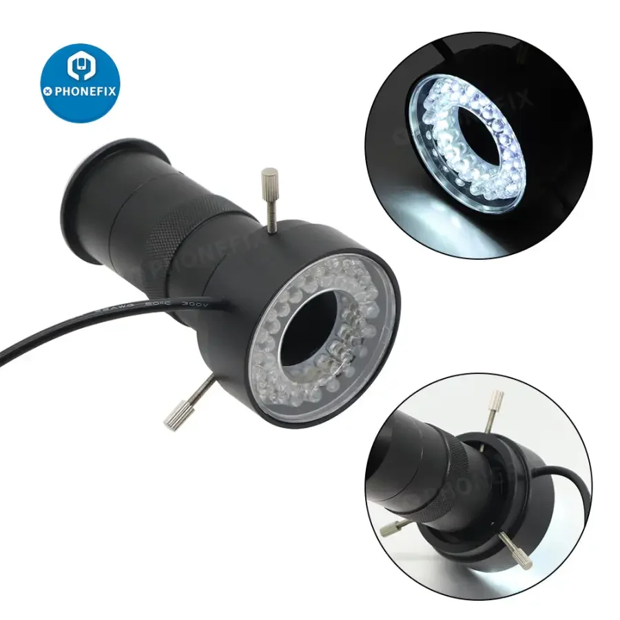 40 LED Ring Light Illuminator Microscope Lamp With Adjustable Adapter - Image 8