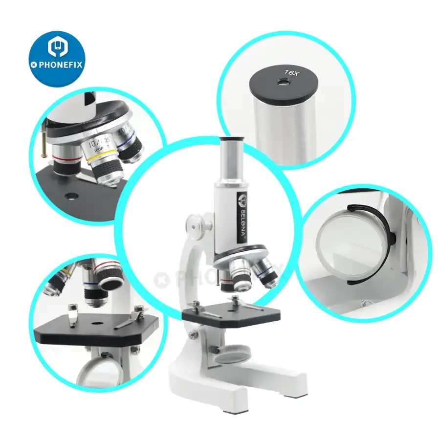 40X-640X Monocular Biological Microscope for Kids Beginner Student - Image 11