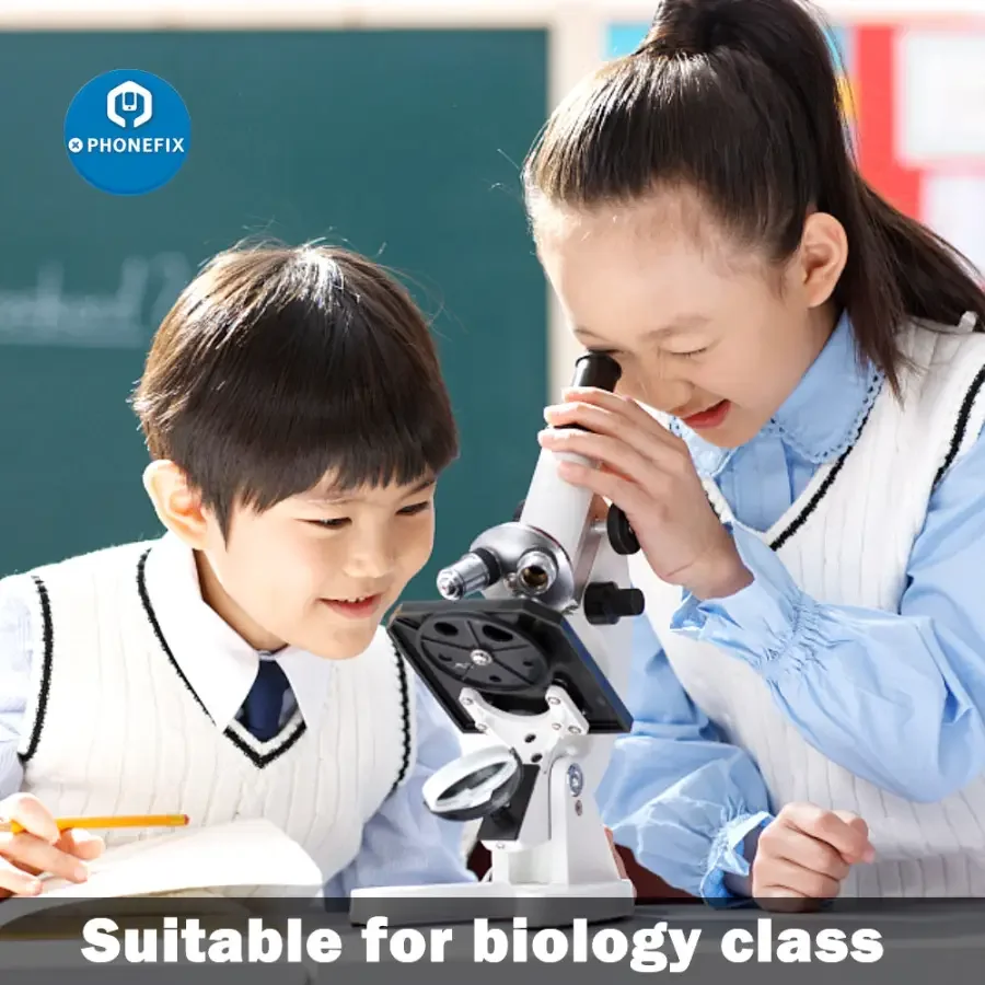 40X-640X Monocular Biological Microscope for Kids Beginner Student - Image 5