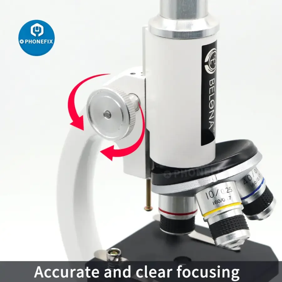 40X-640X Monocular Biological Microscope for Kids Beginner Student - Image 9