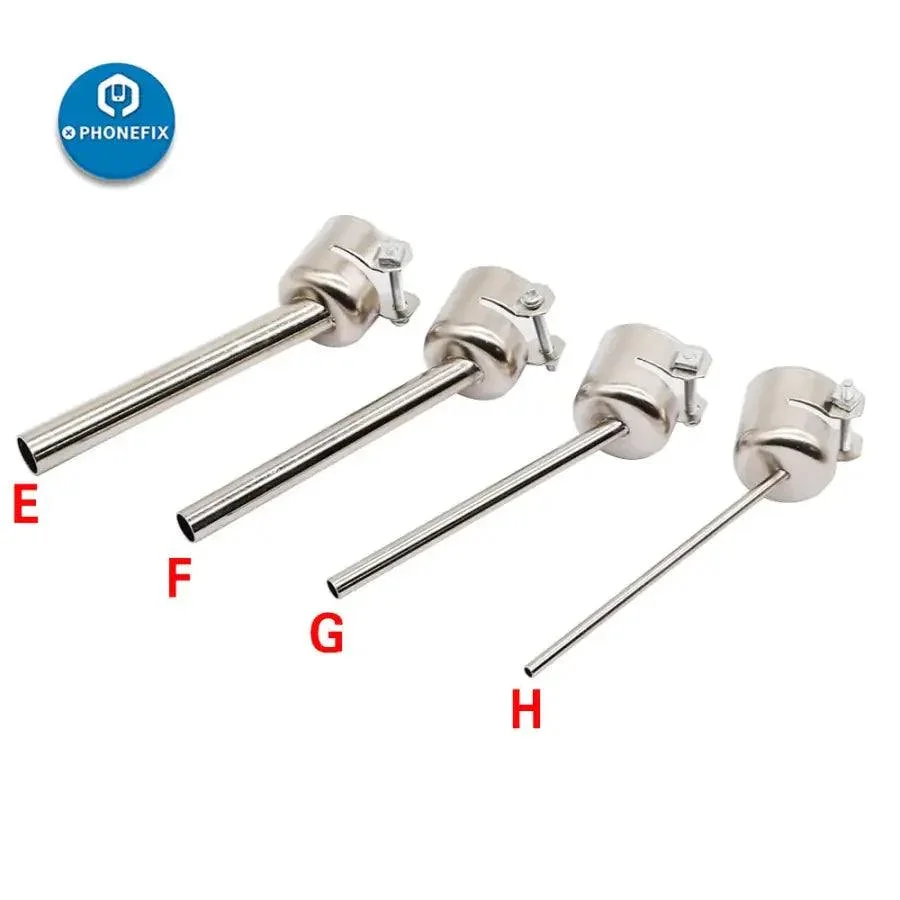 45 Degree Curved Nozzles Sleeve for 850 Series Hot Air Rework Station - Image 8