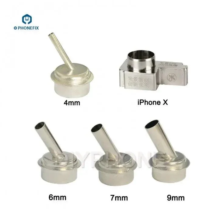 45 Degree Heat Gun Nozzle Sleeve for QUICK 861DW Rework Station - Image 6