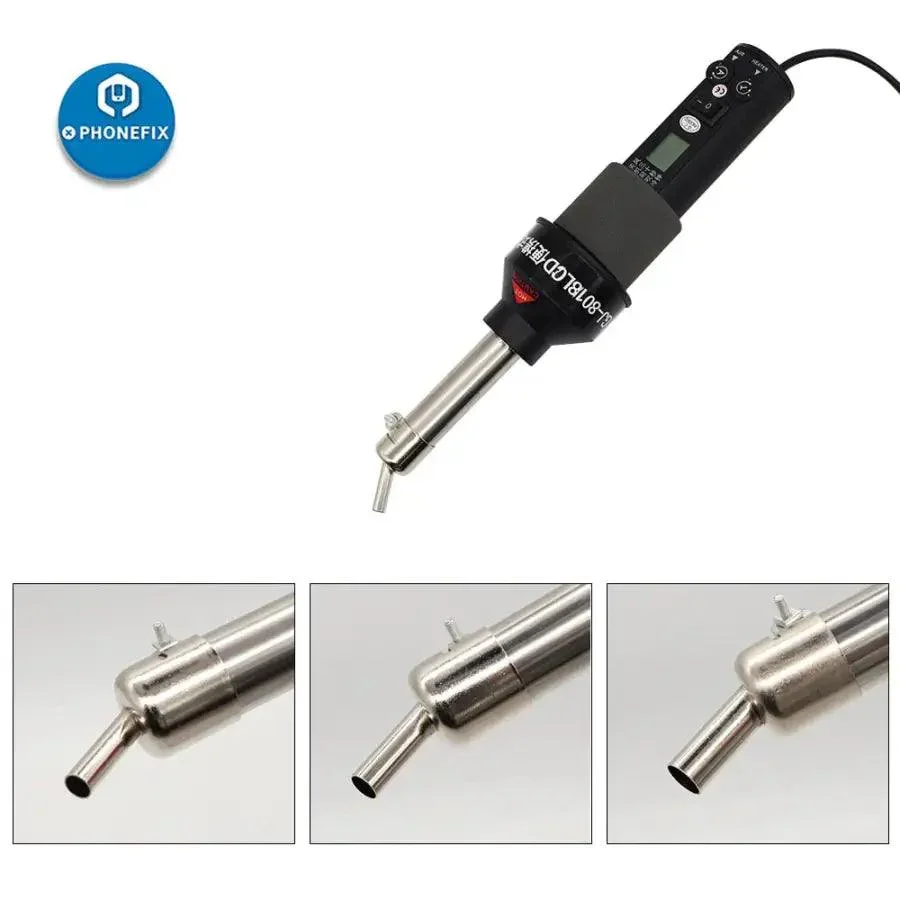45 Degree Curved Nozzles for 850, 852, 858, 878 series Hot Air Station - Image 9