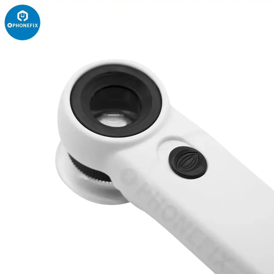 45X Magnifier Glass Jewelry Loupe Loop Magnifying with 2 LED Light - Image 8