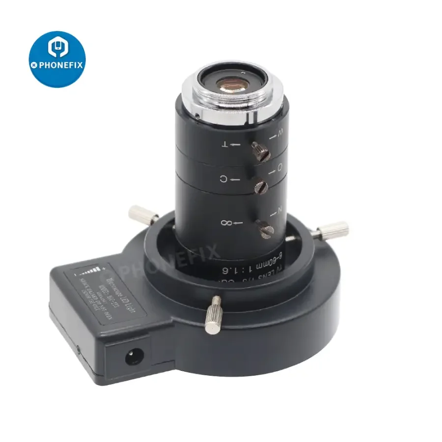 47mm 40 LEDs Microscope Ring Light Illuminator Lamp for Industrial Camera - Image 5