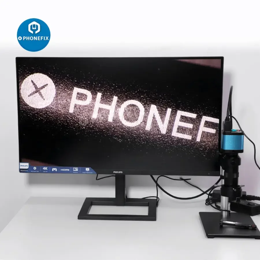 48MP 4K HDMI USB Microscope Camera 180X 130X C-Mount Lens - Image 9