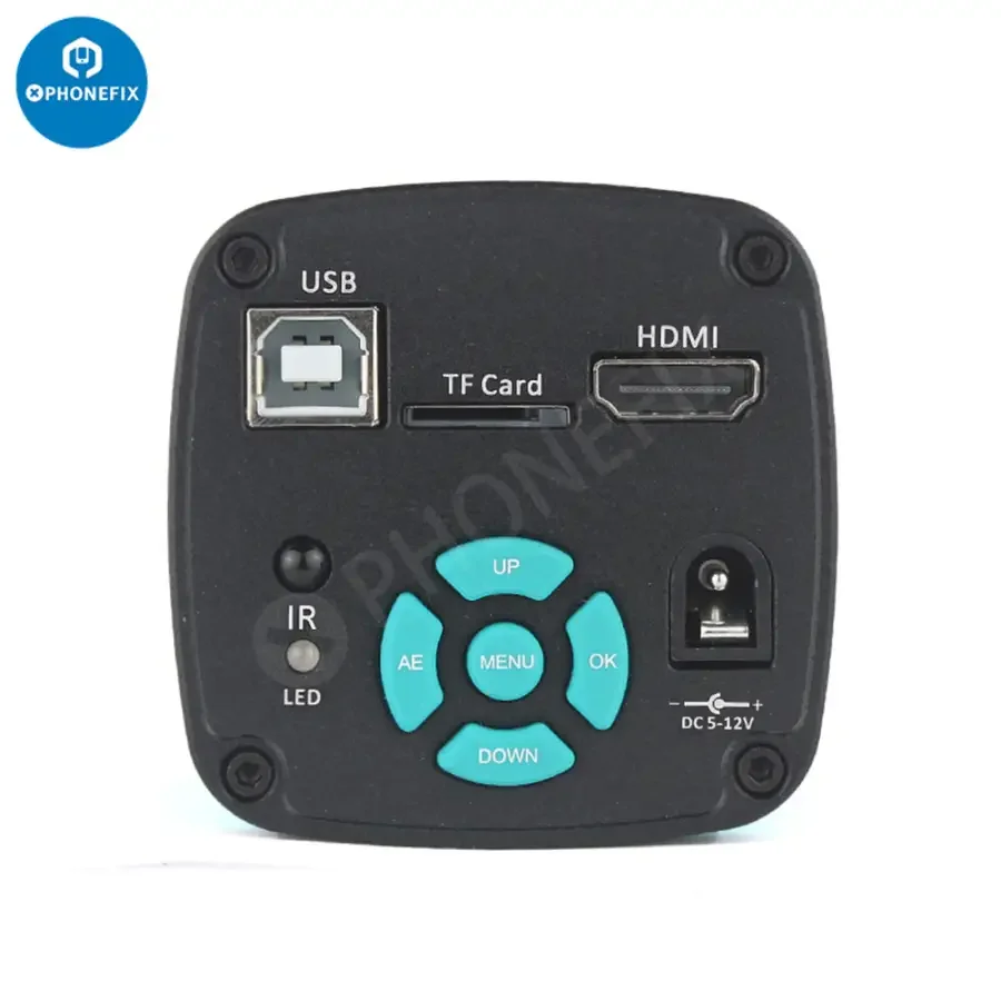 48MP 4K Industrial Digital Microscope Camera Set with 130X Lens - Image 20