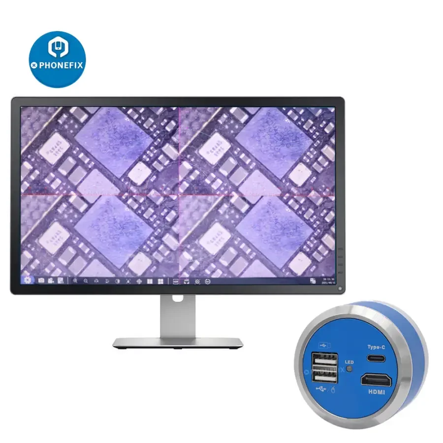 4K 1080P HDMI USB2.0 Digital Microscope Camera PCB Soldering Tool - Image 6