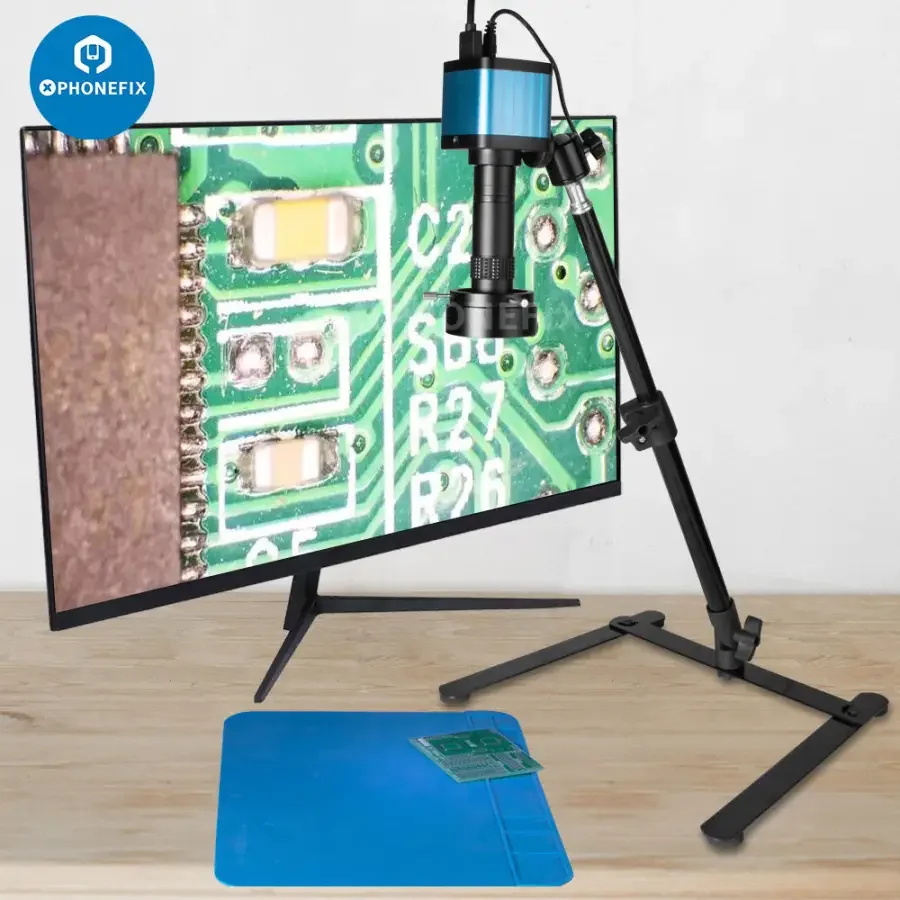 4K 48MP Digital Microscope Kit Industrial Camera Zoom Lens - Image 4