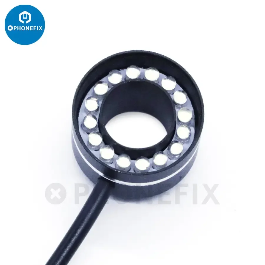 4K 51MP HMDI VAG Industrial Camera Microscope Set 130X Lens 16 LEDs Light - Image 10