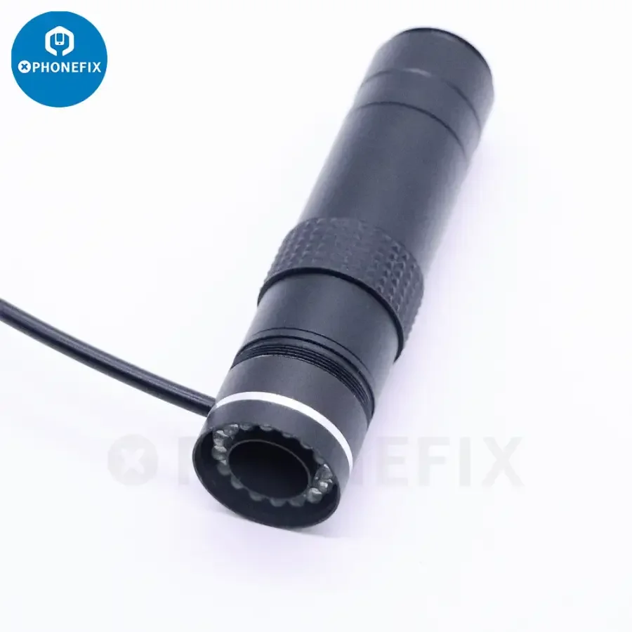 4K 51MP HMDI VAG Industrial Camera Microscope Set 130X Lens 16 LEDs Light - Image 9