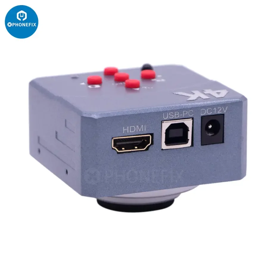 4K 60fps HDMI USB CS Mount Digital Industrial Microscope Camera - Image 2
