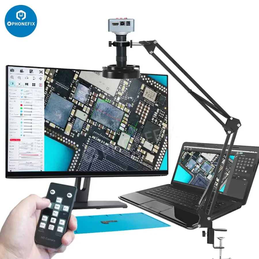 4K 60fps HDMI USB CS Mount Digital Industrial Microscope Camera - Image 6