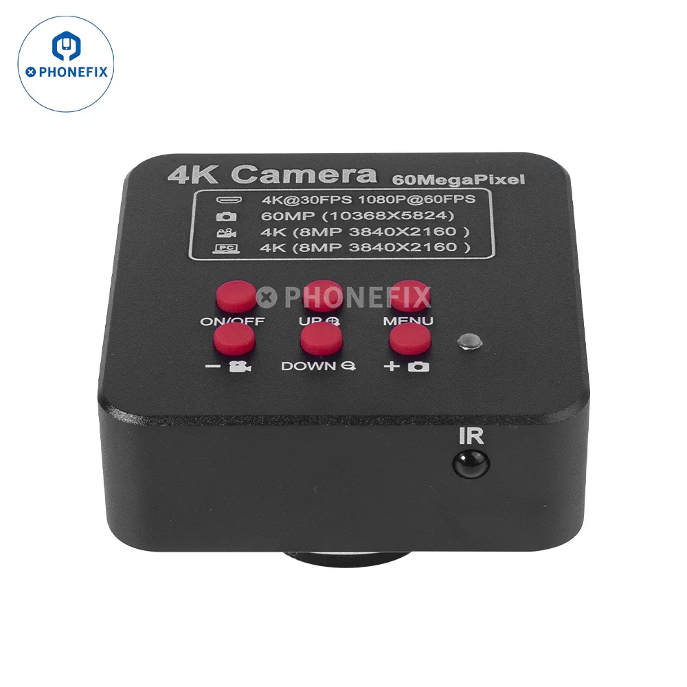 4K 60MP Ultra HD Camera For Stereo Microscope C-mount Lens - Image 5